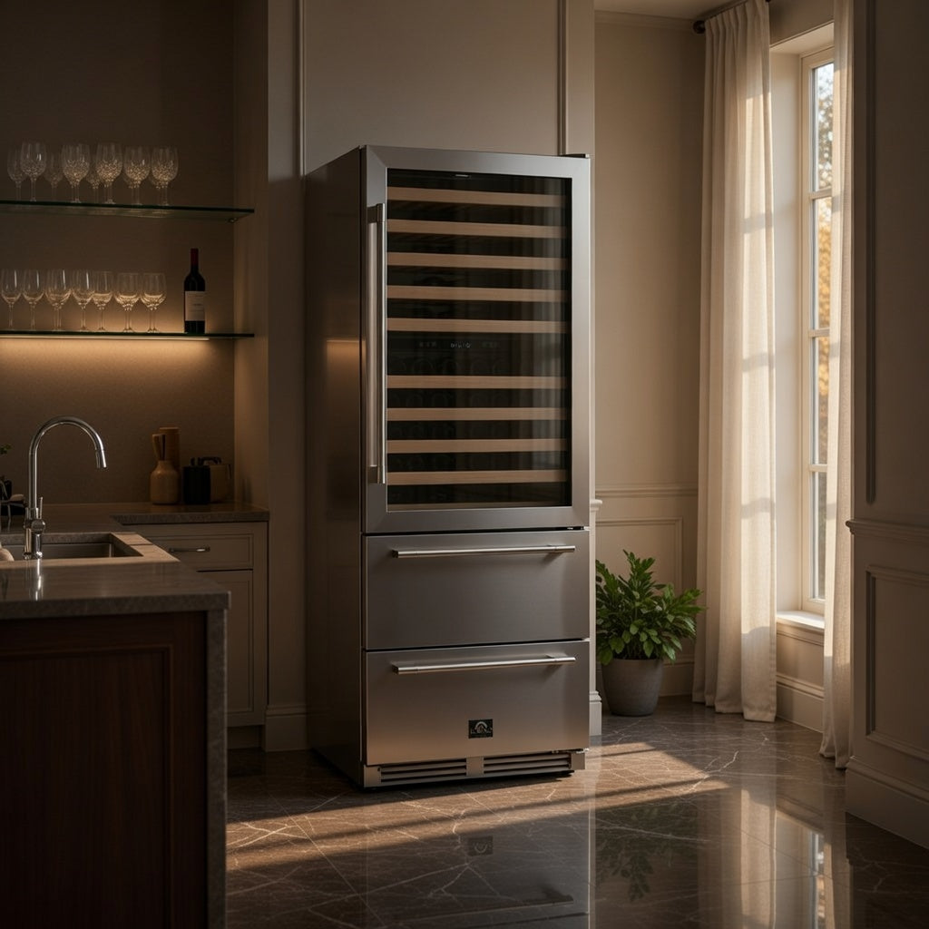 Dual Zone Wine Cooler