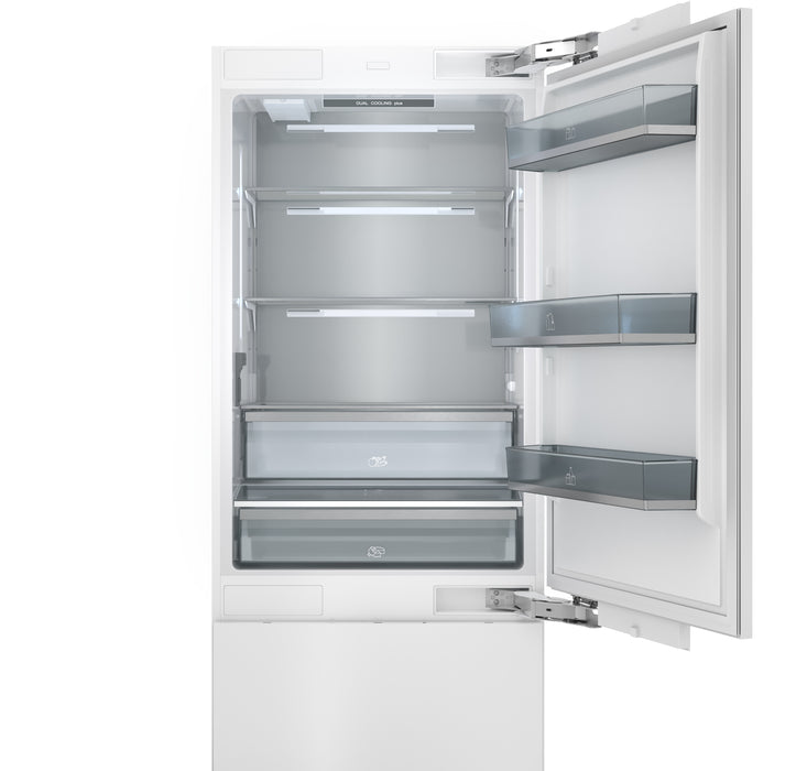 THOR Kitchen 30-inch Built-In Panel-Ready Bottom Mount Refrigerator – XRF3016BBP