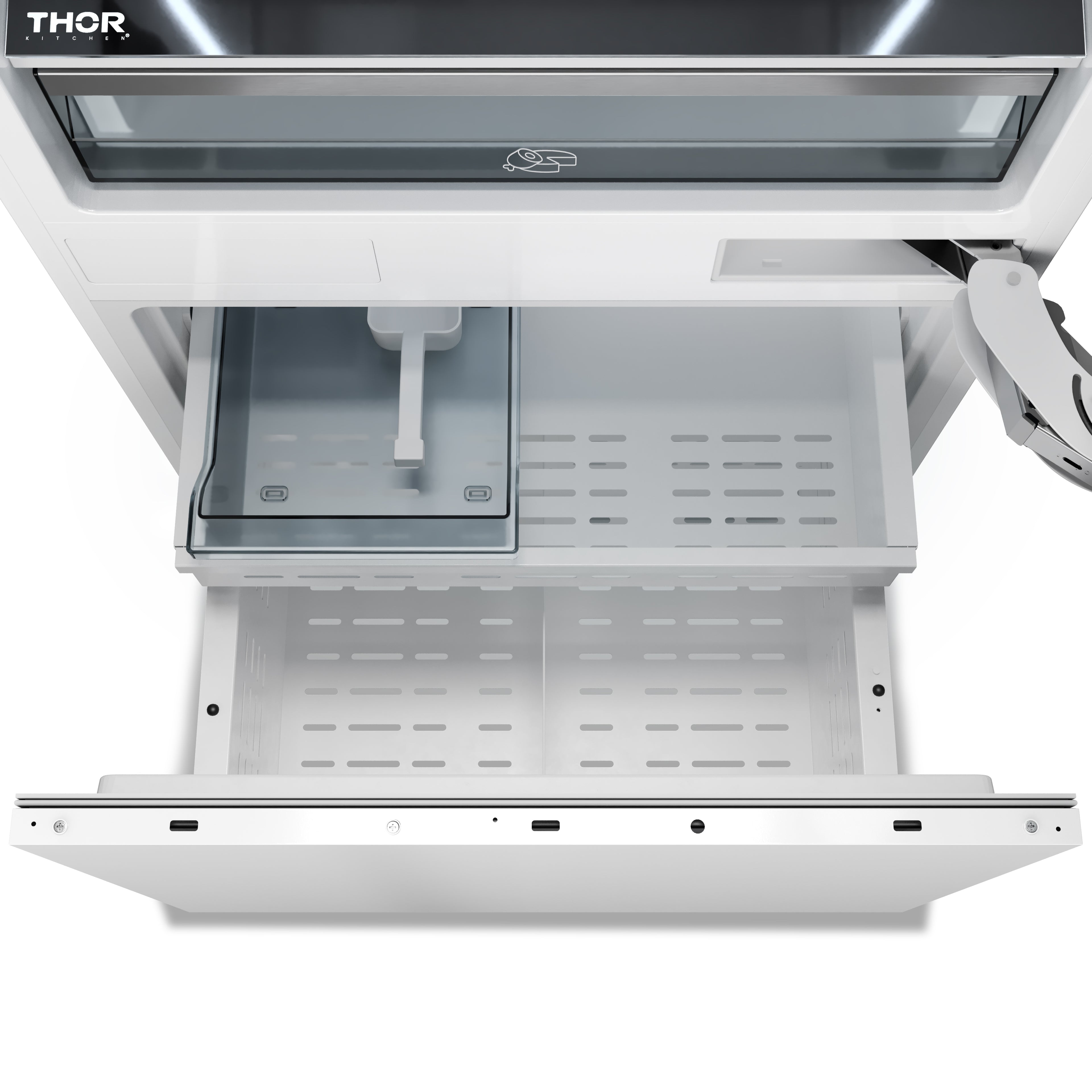 THOR Kitchen 30-inch Built-In Panel-Ready Bottom Mount Refrigerator – XRF3016BBP