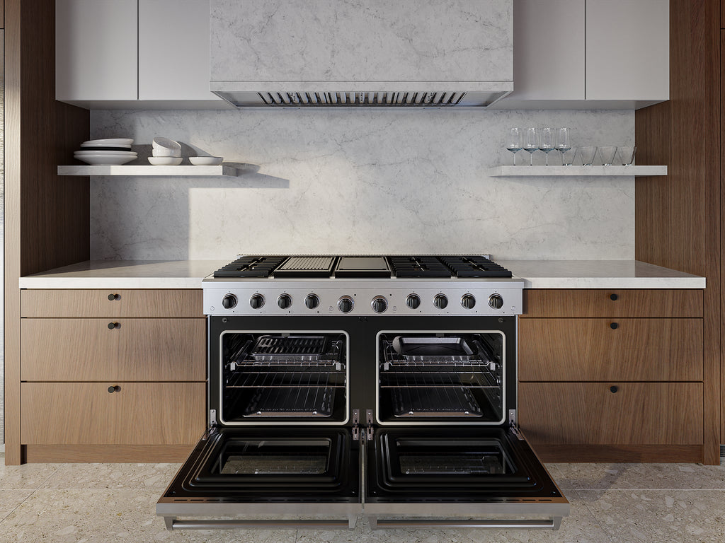 THOR Kitchen 60-Inch Gas Range – LRG60E
