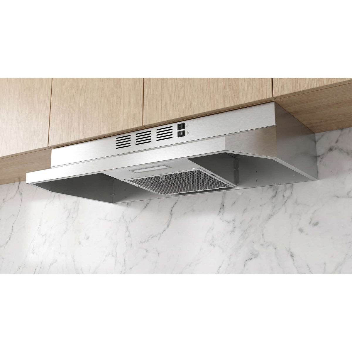 Forno Cappa 30-Inch Under Cabinet Range Hood, Stainless Steel, 200 CFM, Convertible, LED Lighting