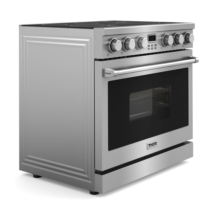 THOR Kitchen 36-Inch Electric Range – Contemporary Professional – ARE36