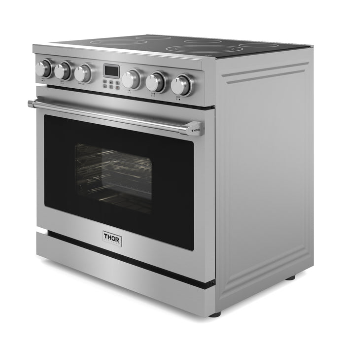 THOR Kitchen 36-Inch Electric Range – Contemporary Professional – ARE36