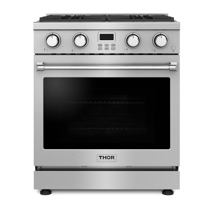 THOR Kitchen 30-Inch Gas Range – Contemporary Professional – ARG30