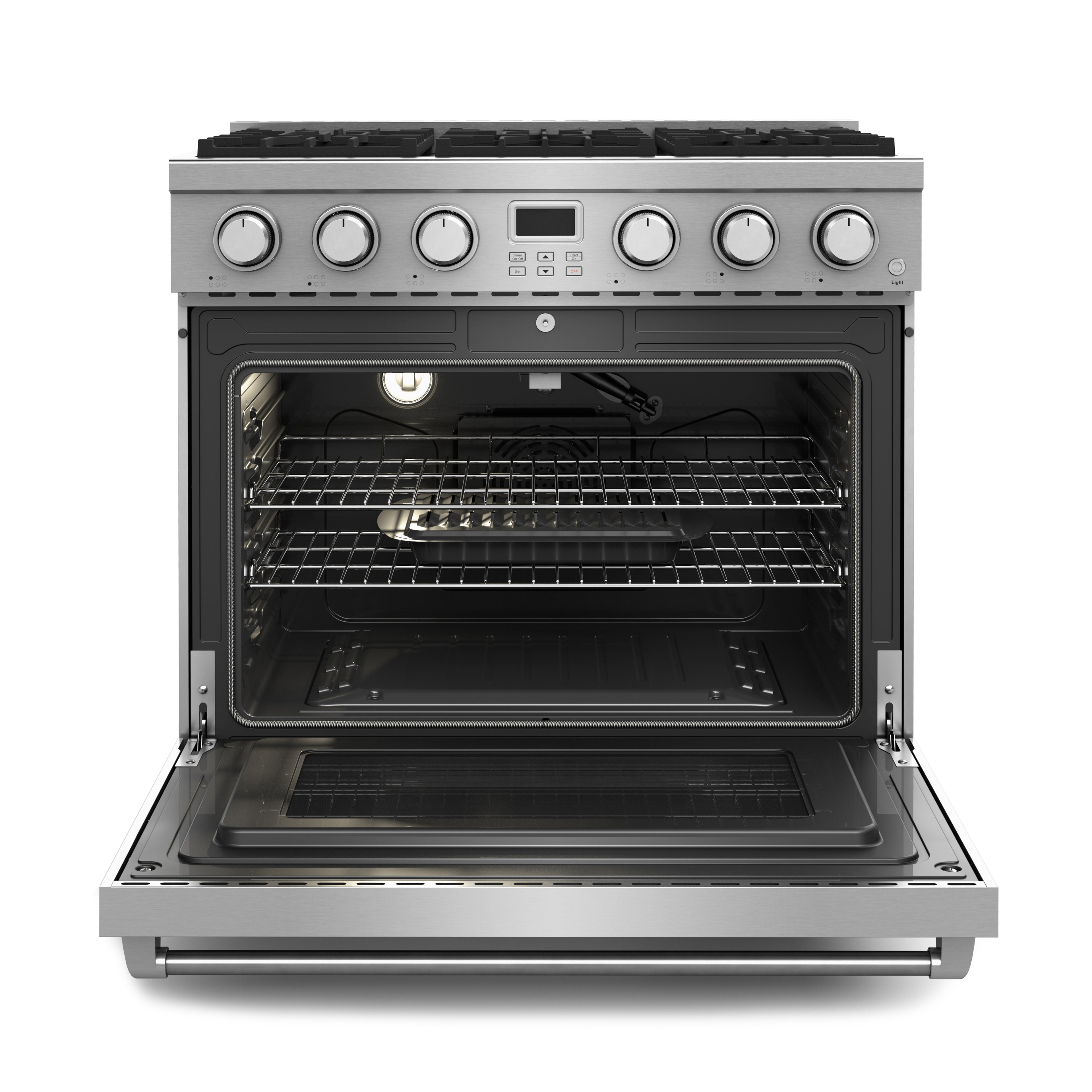 THOR KITCHEN 36-Inch Contemporary Professional Liquid Propane Range – ARG36LP