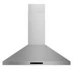 30 Inch Contemporary Wall Mount Pyramid Shape Range Hood – Model ARH30P