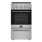 Forno Lamazze 20-Inch Freestanding Gas Range, Compact Design, Energy Efficient