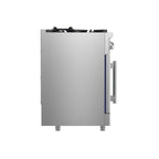Forno Massimo 30-Inch Freestanding French Door Gas Range, 4 Burners, Convection Oven, Energy Efficient
