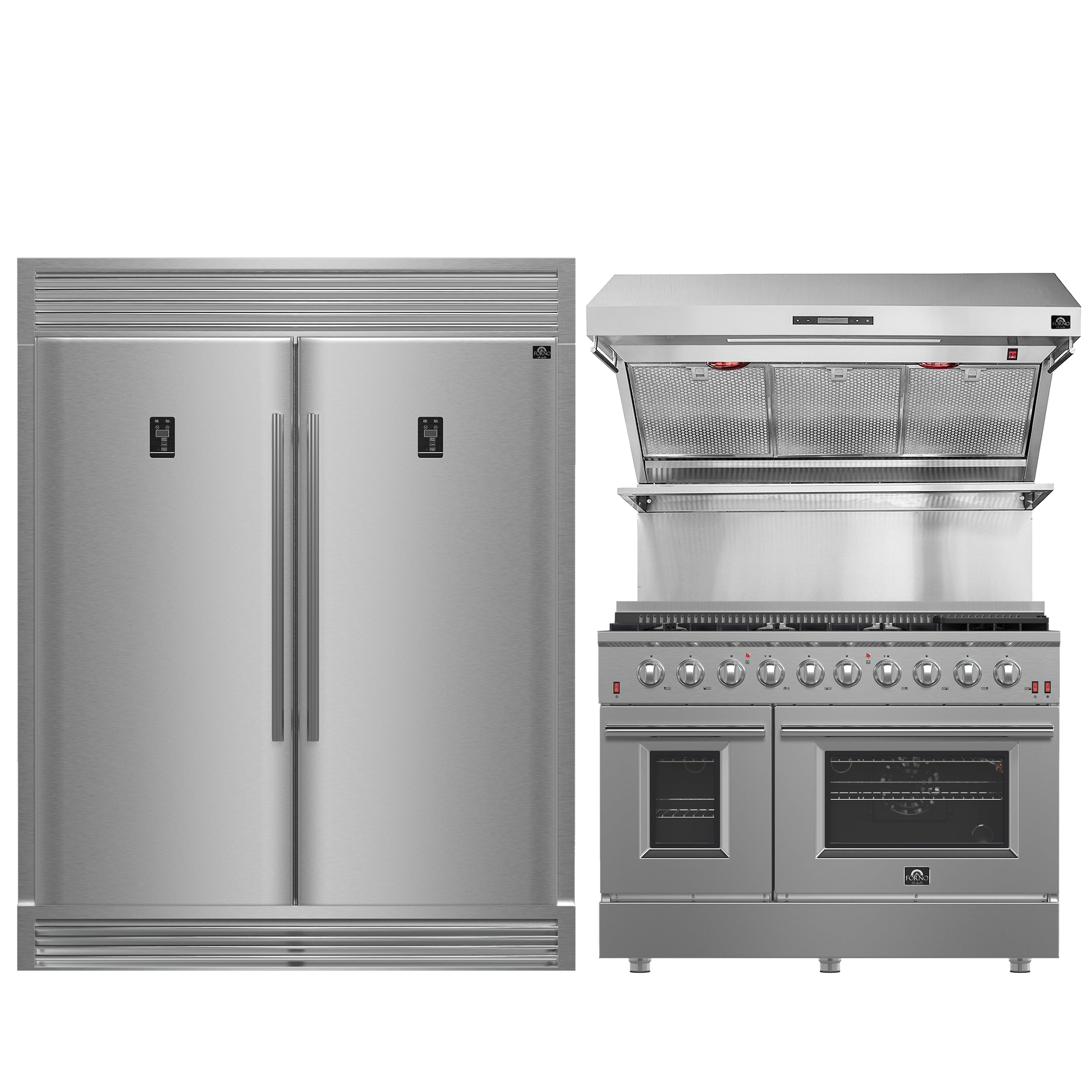 FORNO Premium 3-Piece Kitchen Bundle - FORNO Galiano 48