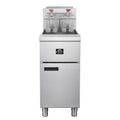 Forno Commerciale Natural Gas Deep Fryer, 4 Burners 120,000 BTU, 50 lbs Oil Capacity