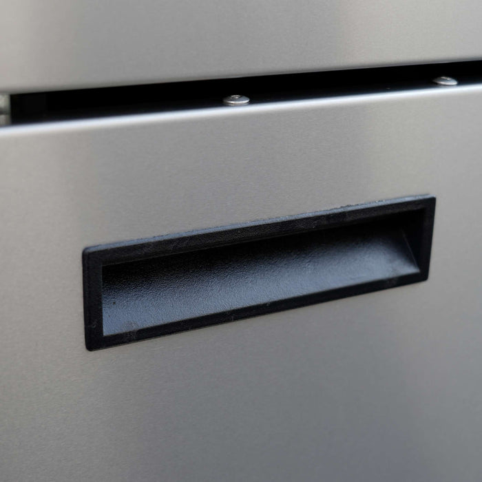 FORNO Commerciale Natural Gas Deep Fryer, 3 Burners 90,000 BTU, 40 lbs, Millivolt Control