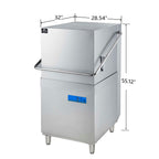 Forno Commerciale Hood Dishwasher