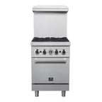 Forno Commerciale 24 Inch Gas Range with 4 Burners