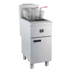 Forno Commerciale Propane Gas Deep Fryer, 3 Burners 90,000 BTU, 40 lbs Oil Capacity