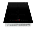 Forno Parco 12-Inch Induction Cooktop, 2 Zones, 3,600W Total Power, Touch Control, 9 Power Levels, Booster Function
