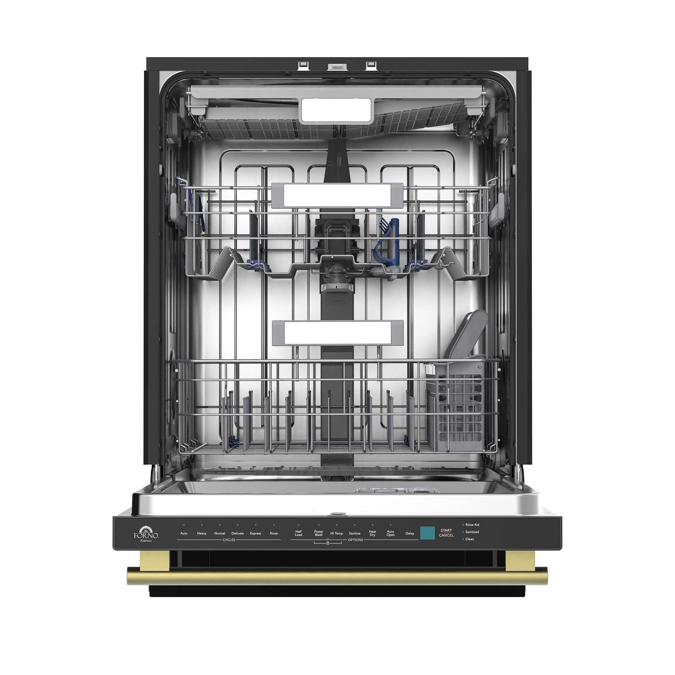 Stella 24 in. Built-in Dishwasher in Black, Tall Tub, Top Touch Control, Fingerprint-Resistant Stainless Steel Dishwasher, Black, Quiet 44 dBA, Soil-Sensing Capable, NSF & ENERGY STAR