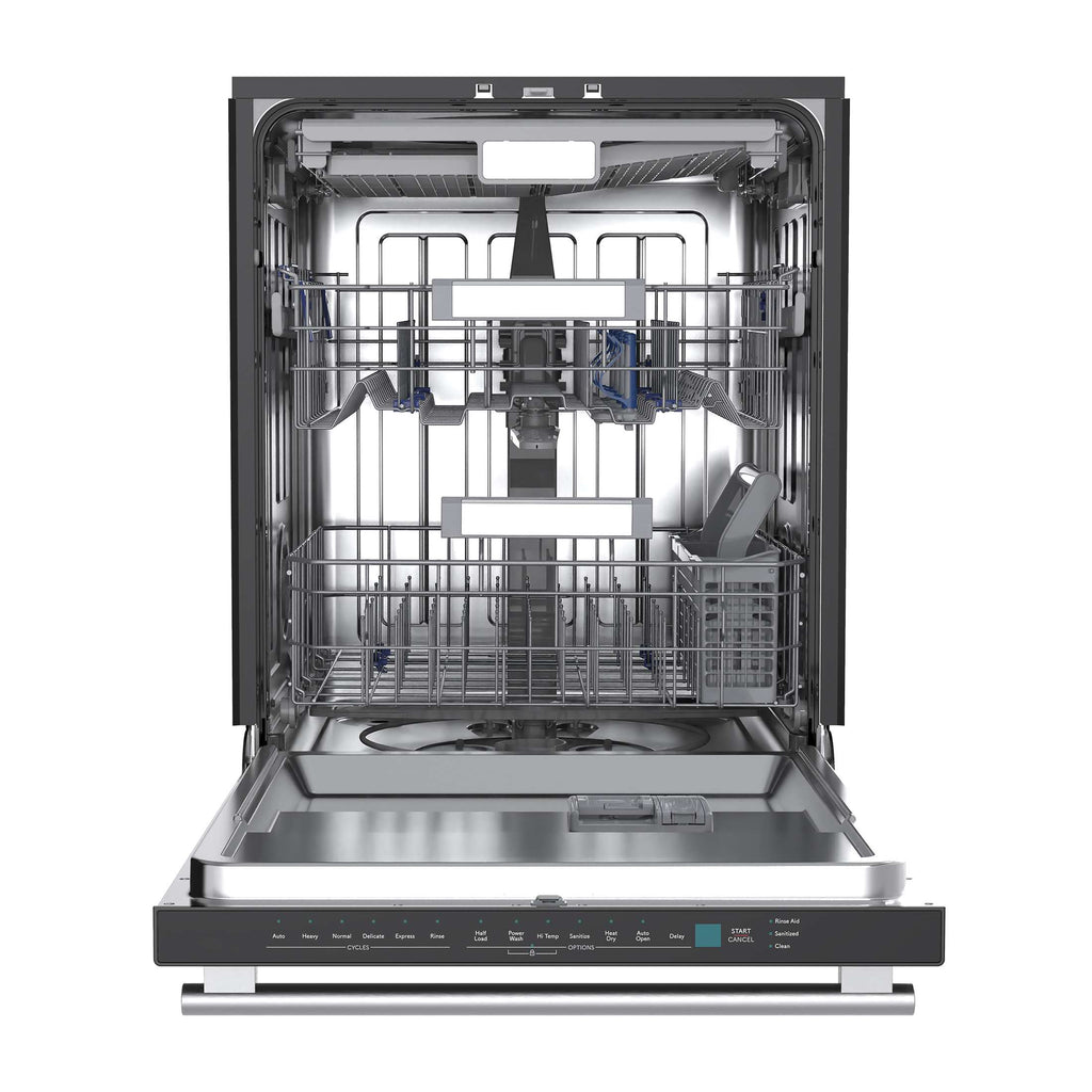 Stella 24 in. Built-in Dishwasher in Black, Tall Tub, Top Touch Control, Fingerprint-Resistant Stainless Steel Dishwasher, Black, Quiet 44 dBA, Soil-Sensing Capable, NSF & ENERGY STAR