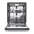 Stella 24 in. Built-in Dishwasher in Black, Tall Tub, Top Touch Control, Fingerprint-Resistant Stainless Steel Dishwasher, Black, Quiet 44 dBA, Soil-Sensing Capable, NSF & ENERGY STAR