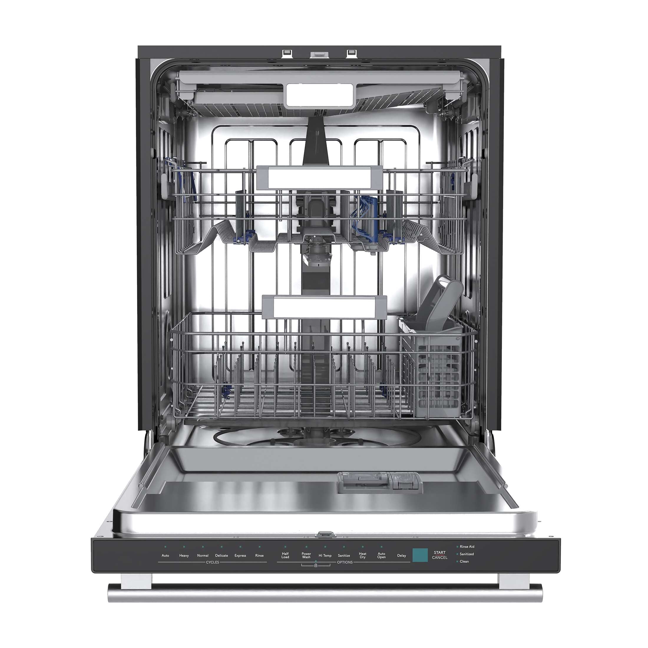 Stella 24 in. Built-in Dishwasher in Black, Tall Tub, Top Touch Control, Fingerprint-Resistant Stainless Steel Dishwasher, Black, Quiet 44 dBA, Soil-Sensing Capable, NSF & ENERGY STAR