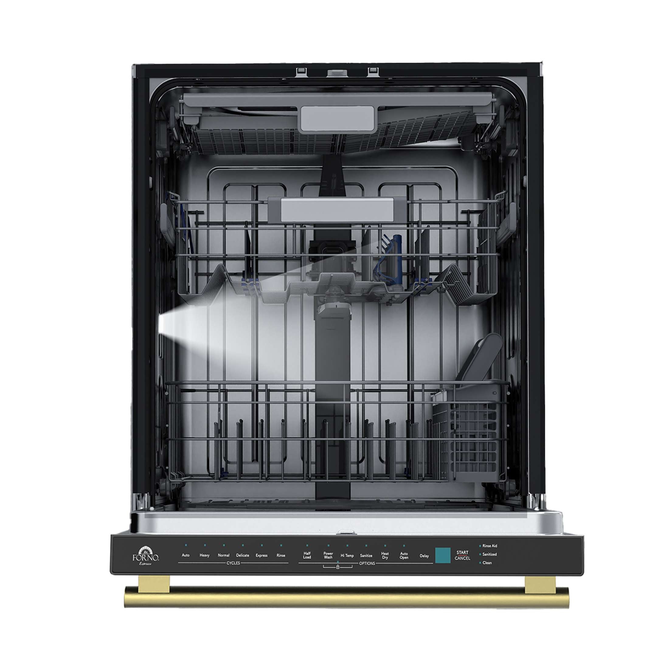 Stella 24 in. Built-in Dishwasher in Black, Tall Tub, Top Touch Control, Fingerprint-Resistant Stainless Steel Dishwasher, Black, Quiet 44 dBA, Soil-Sensing Capable, NSF & ENERGY STAR
