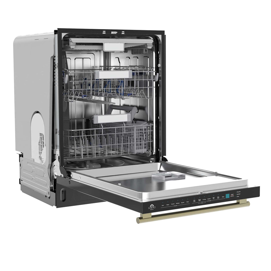 Stella 24 in. Built-in Dishwasher in Black, Tall Tub, Top Touch Control, Fingerprint-Resistant Stainless Steel Dishwasher, Black, Quiet 44 dBA, Soil-Sensing Capable, NSF & ENERGY STAR