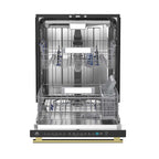 Stella 24 in. Built-in Dishwasher in Black, Tall Tub, Top Touch Control, Fingerprint-Resistant Stainless Steel Dishwasher, Black, Quiet 44 dBA, Soil-Sensing Capable, NSF & ENERGY STAR