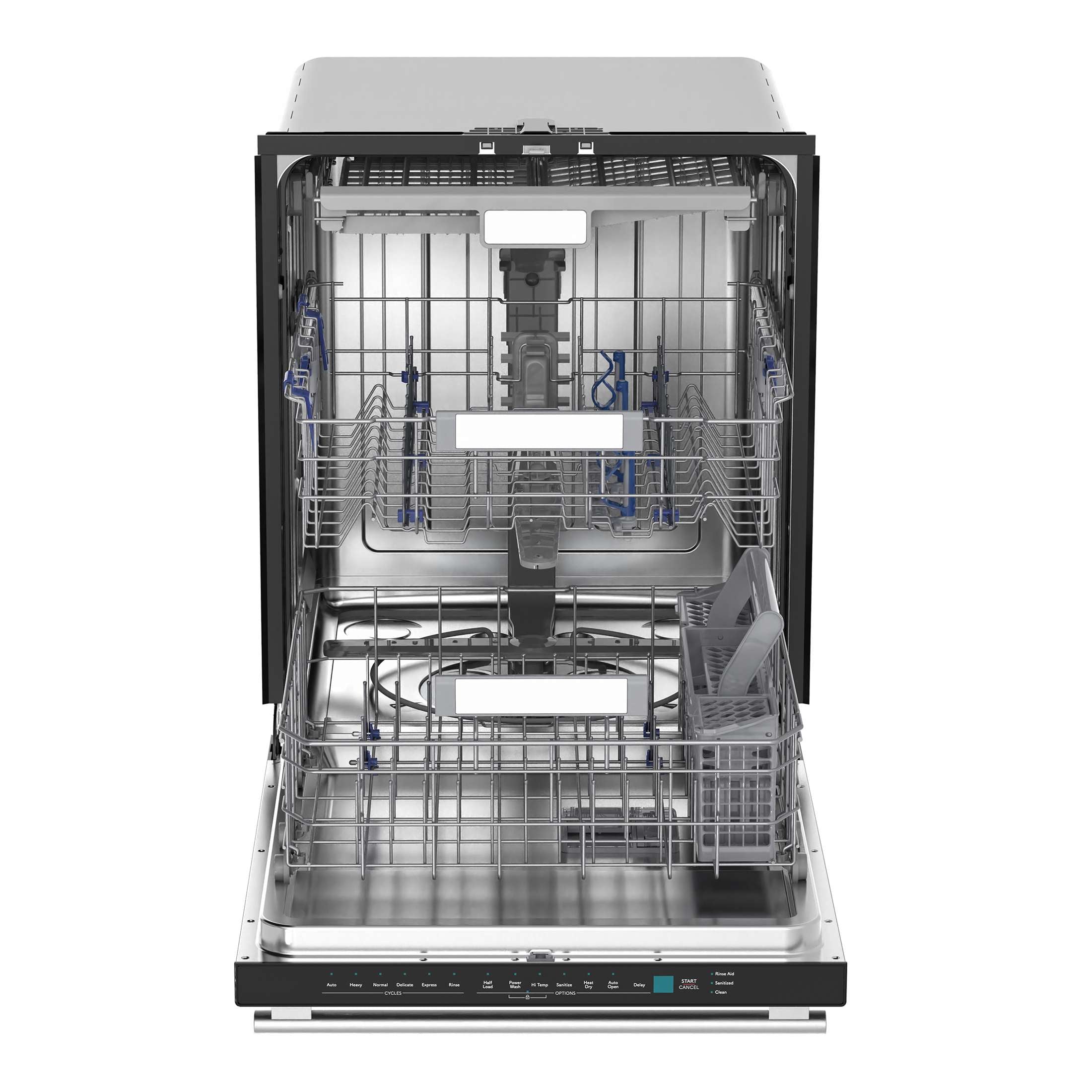 Stella 24 in. Built-in Dishwasher in Black, Tall Tub, Top Touch Control, Fingerprint-Resistant Stainless Steel Dishwasher, Black, Quiet 44 dBA, Soil-Sensing Capable, NSF & ENERGY STAR