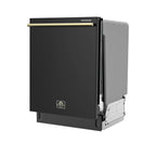 Stella 24 in. Built-in Dishwasher in Black, Tall Tub, Top Touch Control, Fingerprint-Resistant Stainless Steel Dishwasher, Black, Quiet 44 dBA, Soil-Sensing Capable, NSF & ENERGY STAR