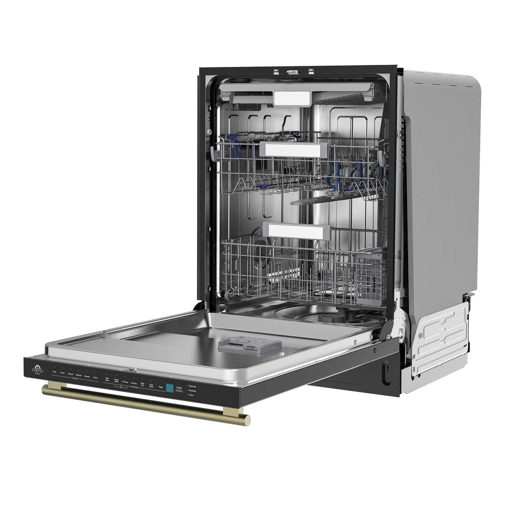Stella 24 in. Built-in Dishwasher in Black, Tall Tub, Top Touch Control, Fingerprint-Resistant Stainless Steel Dishwasher, Black, Quiet 44 dBA, Soil-Sensing Capable, NSF & ENERGY STAR