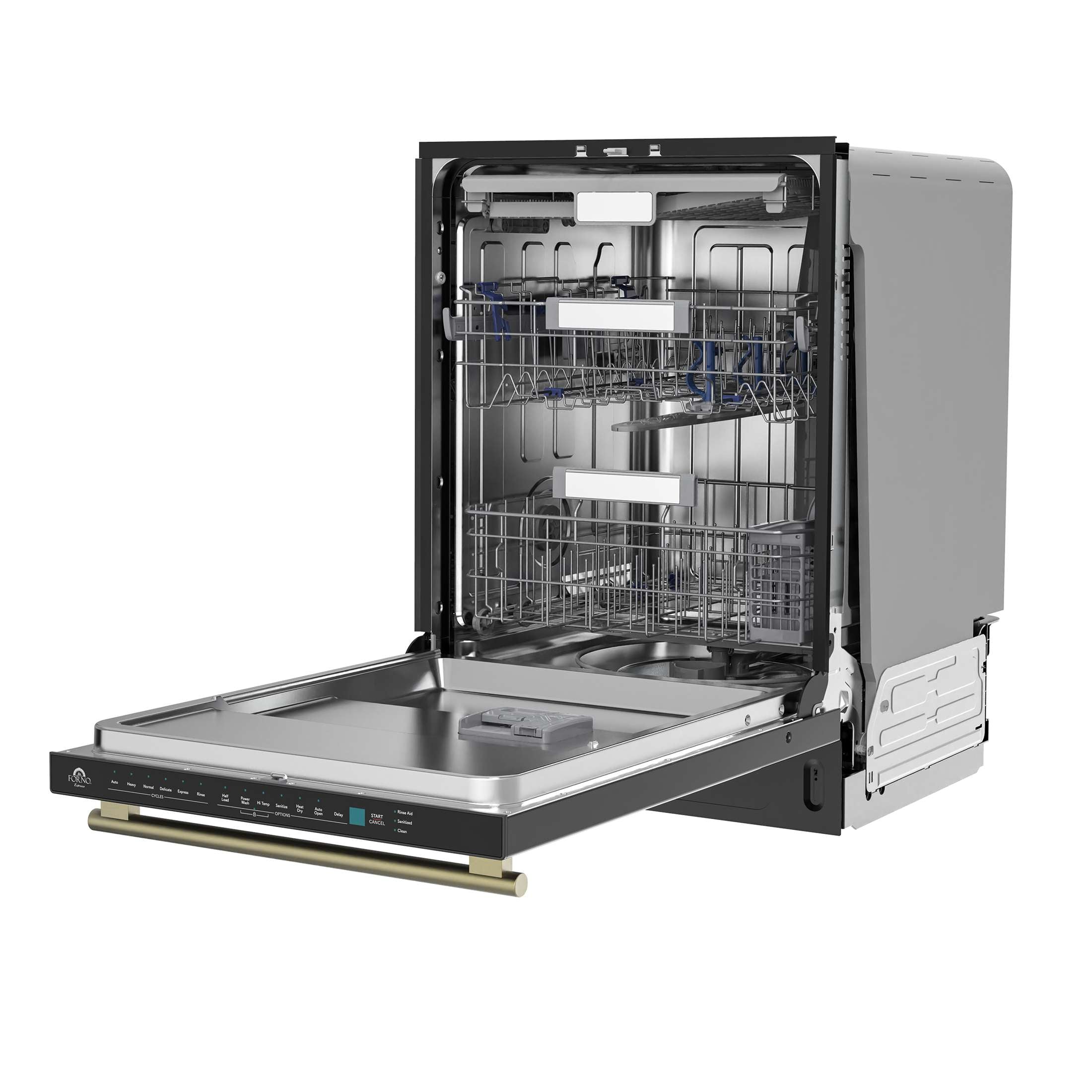 Stella 24 in. Built-in Dishwasher in Black, Tall Tub, Top Touch Control, Fingerprint-Resistant Stainless Steel Dishwasher, Black, Quiet 44 dBA, Soil-Sensing Capable, NSF & ENERGY STAR