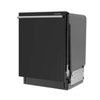 Stella 24 in. Built-in Dishwasher in Black, Tall Tub, Top Touch Control, Fingerprint-Resistant Stainless Steel Dishwasher, Black, Quiet 44 dBA, Soil-Sensing Capable, NSF & ENERGY STAR