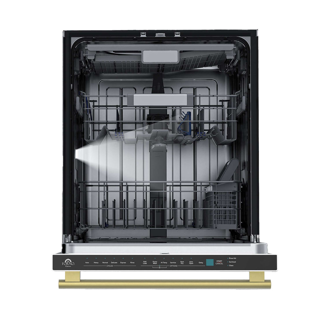 Stella 24 in. Built-in Dishwasher in White, Tall Tub, Top Touch Control, Fingerprint-Resistant Stainless Steel Dishwasher, Quiet 44 dBA, Soil-Sensing Capable, NSF & ENERGY STAR