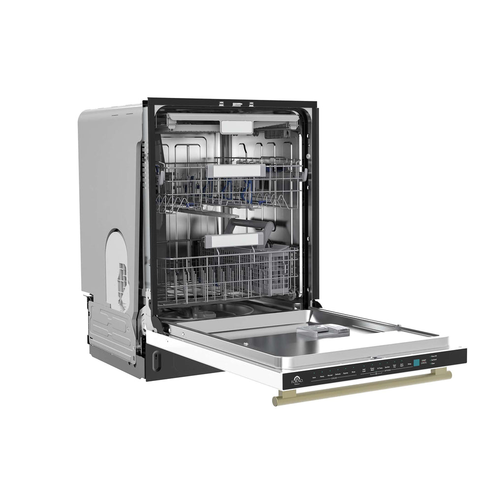 Stella 24 in. Built-in Dishwasher in White, Tall Tub, Top Touch Control, Fingerprint-Resistant Stainless Steel Dishwasher, Quiet 44 dBA, Soil-Sensing Capable, NSF & ENERGY STAR