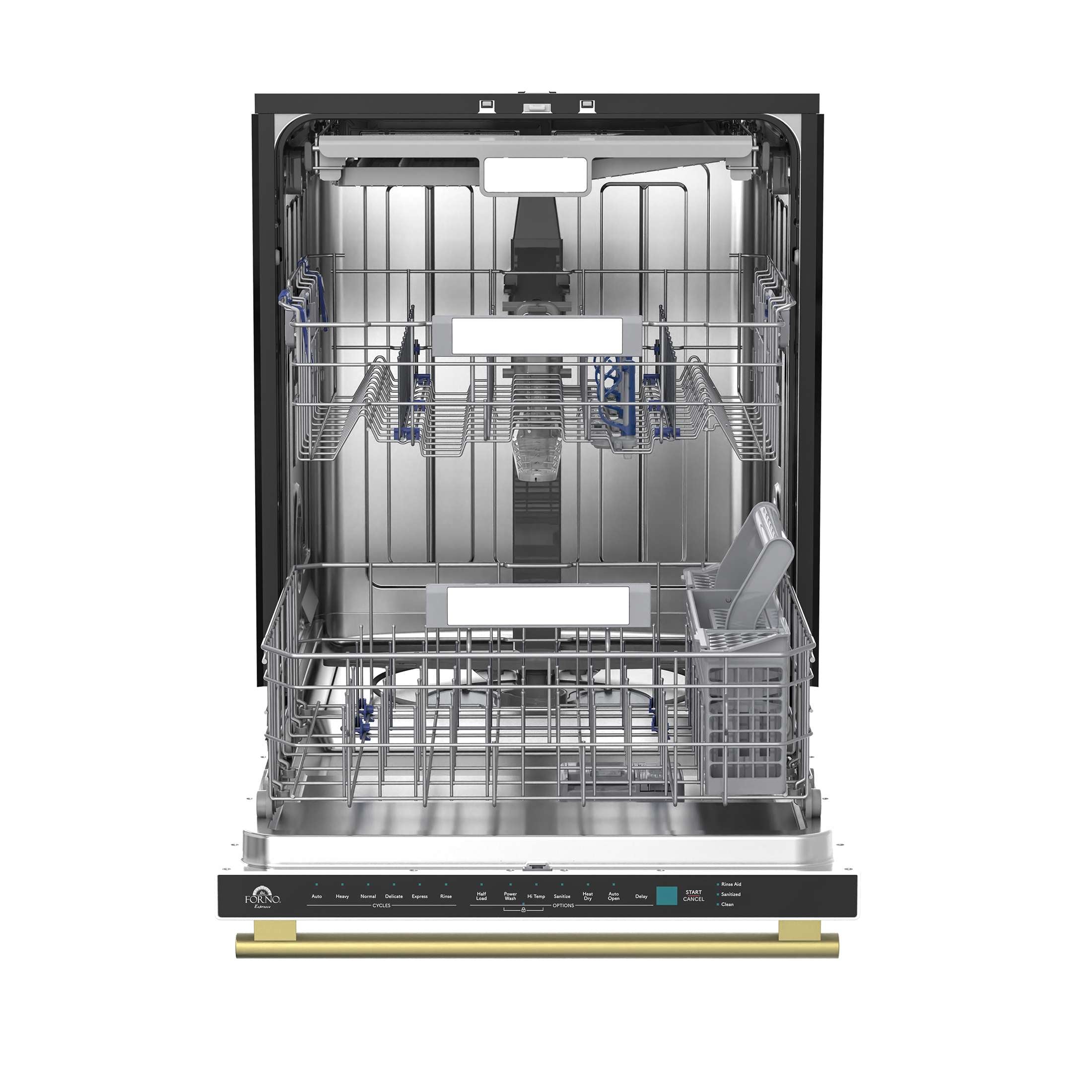 Stella 24 in. Built-in Dishwasher in White, Tall Tub, Top Touch Control, Fingerprint-Resistant Stainless Steel Dishwasher, Quiet 44 dBA, Soil-Sensing Capable, NSF & ENERGY STAR