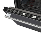 Forno Romano Espresso 24-Inch Built-In Dishwasher, Black Finish, Stainless Steel Tub, 49 dBA, Energy Star Certified