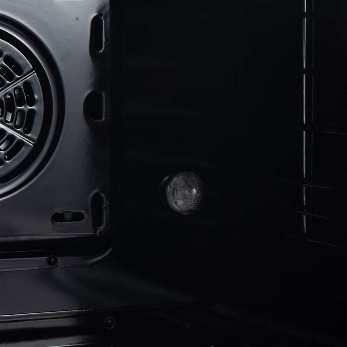 Forno Marco 30-Inch Dual Fuel Range, Stainless Steel, 4 Burners, 37,000 BTU, True Convection Oven, Energy Efficient