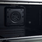 Forno Marco 36-Inch Dual Fuel Range, Stainless Steel, 6 Burners, 67,000 BTU, True Convection Oven, Energy Efficient