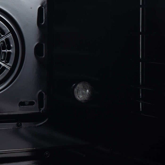 Forno Marco 36-Inch Dual Fuel Range, Stainless Steel, 6 Burners, 67,000 BTU, True Convection Oven, Energy Efficient