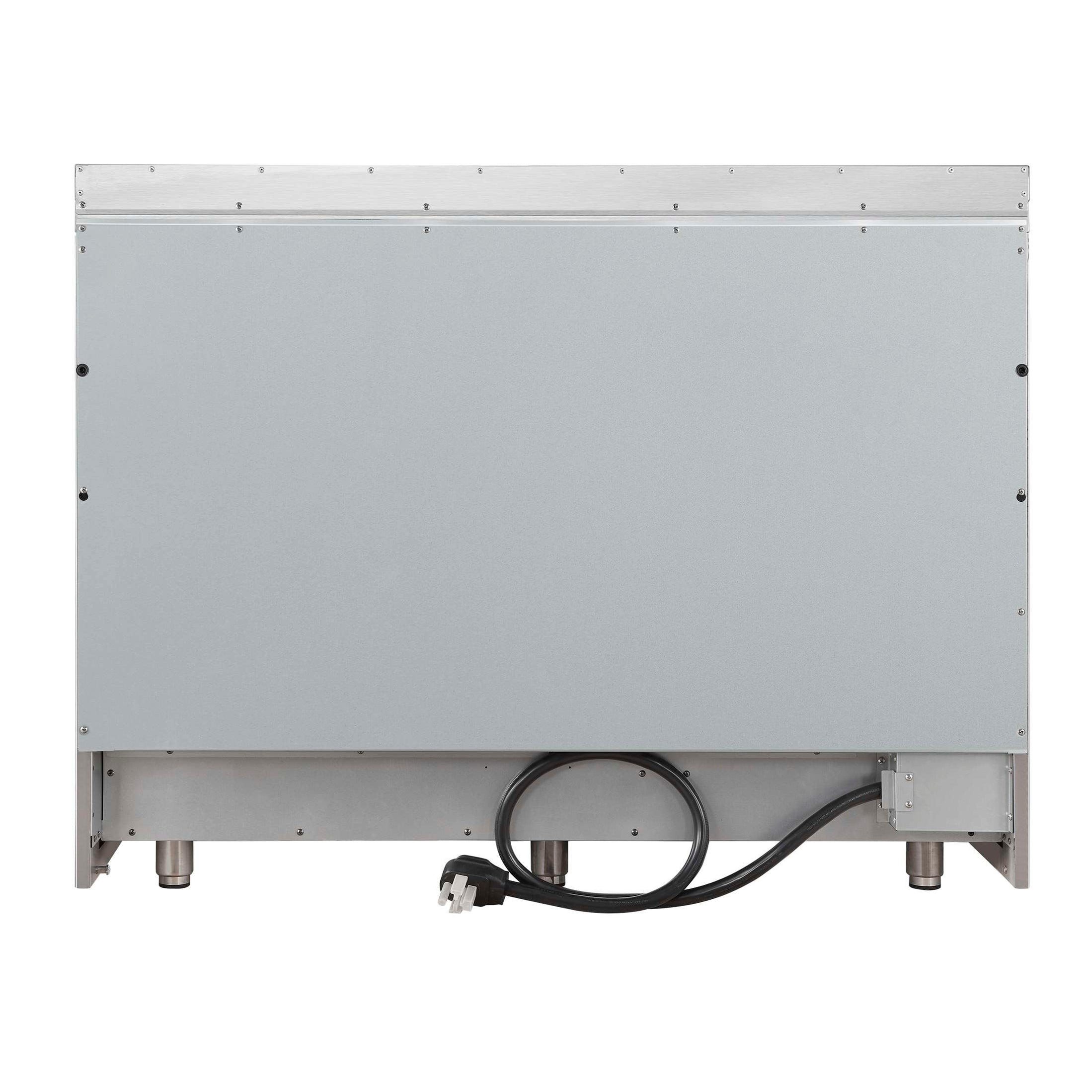 Forno Paolo 48 Inch Freestanding Electric Range, Stainless Steel, 6.7 ...