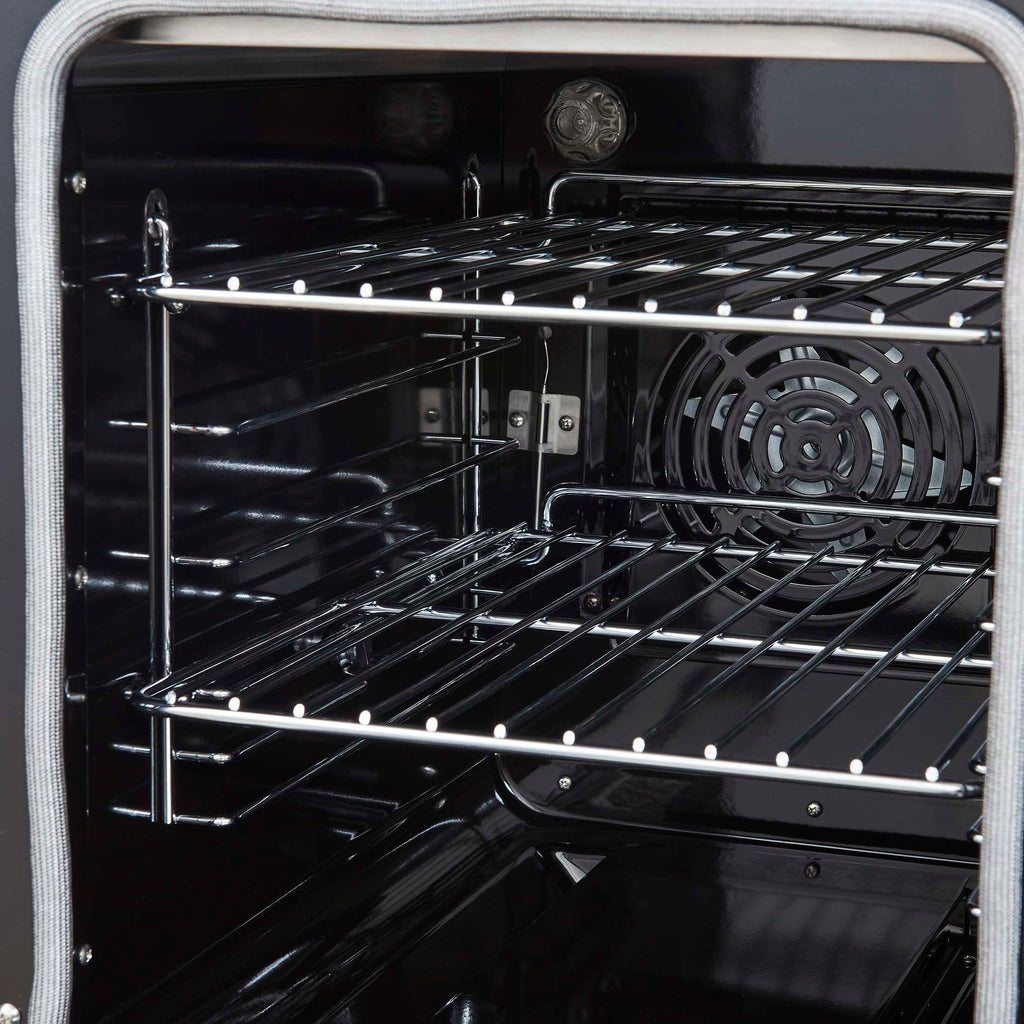 Forno Paolo 48 Inch Freestanding Electric Range, Stainless Steel, 6.7 cu.ft, True Convection Oven, Energy Efficient