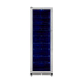 Forno Cesinali 24-Inch Built-In Beverage Cooler, 15.8 cu.ft, Stainless Steel, Dual Temperature Zones, LED Interior Lighting, Adjustable Shelves