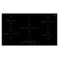 Forno Parco 36-Inch Induction Cooktop, 5 Zones, 10,200W Total Power, Touch Control, 9 Power Levels, Booster Function