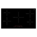 Forno Parco 36-Inch Induction Cooktop, 5 Zones, 10,200W Total Power, Touch Control, 9 Power Levels, Booster Function
