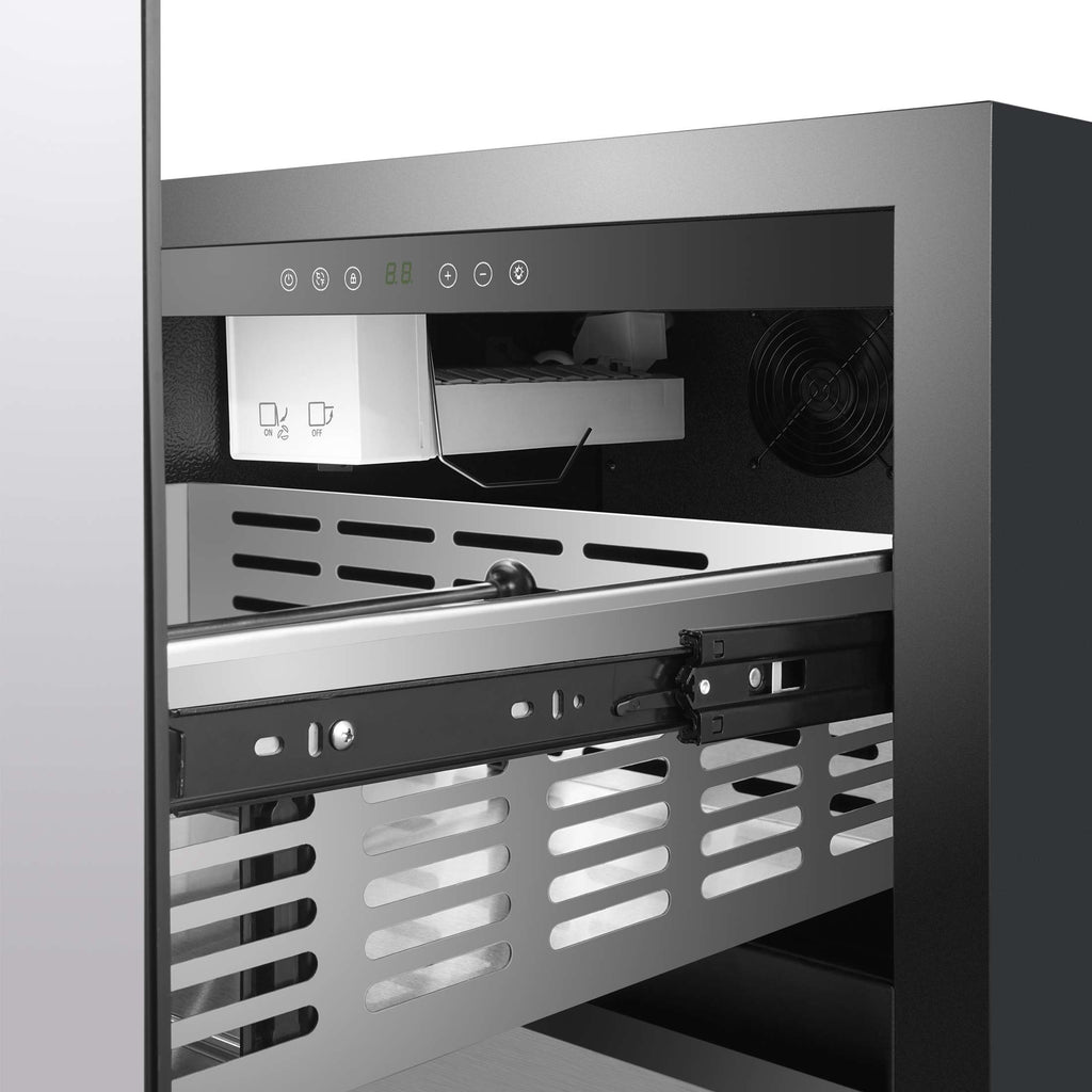Forno Cosenza 24" Built-In Drawer Freezer with Ice Maker, 4.69 cu.ft.
