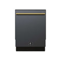 Forno Romano Espresso 24-Inch Built-In Dishwasher, Black Finish, Stainless Steel Tub, 49 dBA, Energy Star Certified