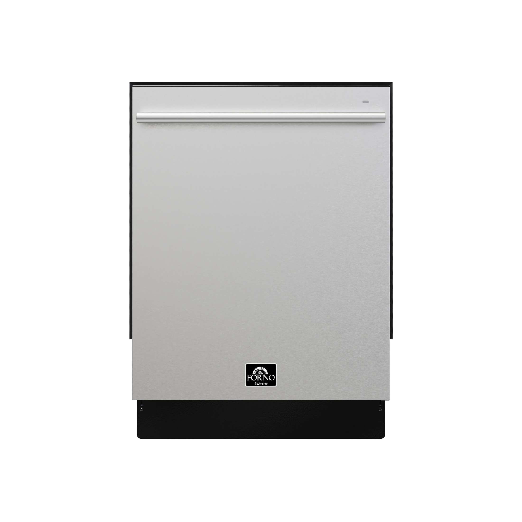 Forno Romano 24-Inch Built-In Dishwasher, Stainless Steel Finish, Stainless Steel Tub, 49 dBA, Energy Star Certified