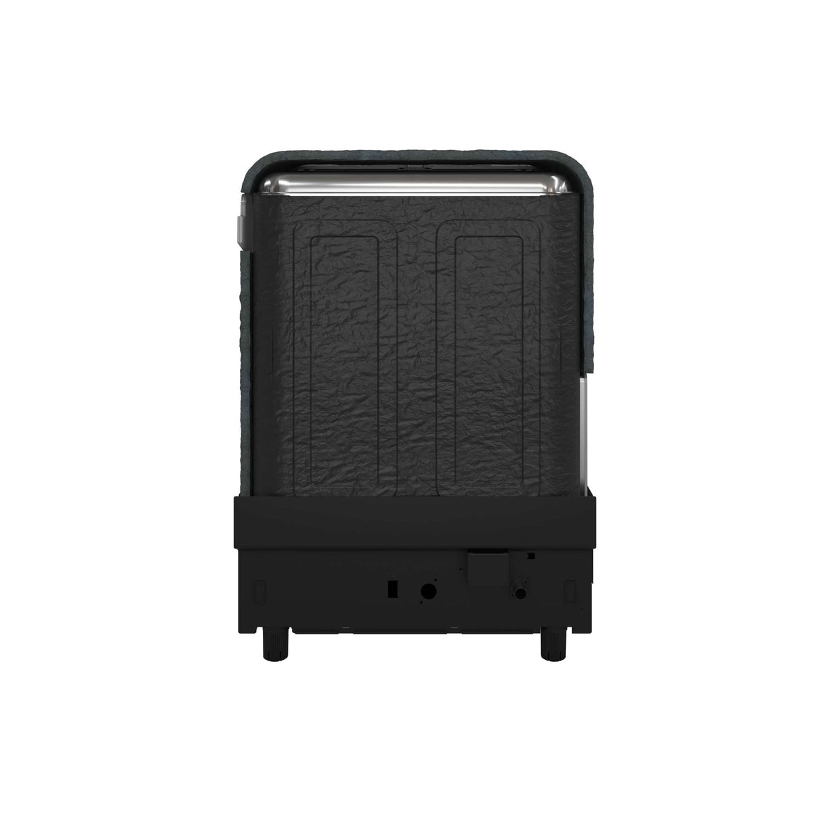 Forno Romano Espresso 24-Inch Built-In Dishwasher, Black Finish, Stainless Steel Tub, 49 dBA, Energy Star Certified