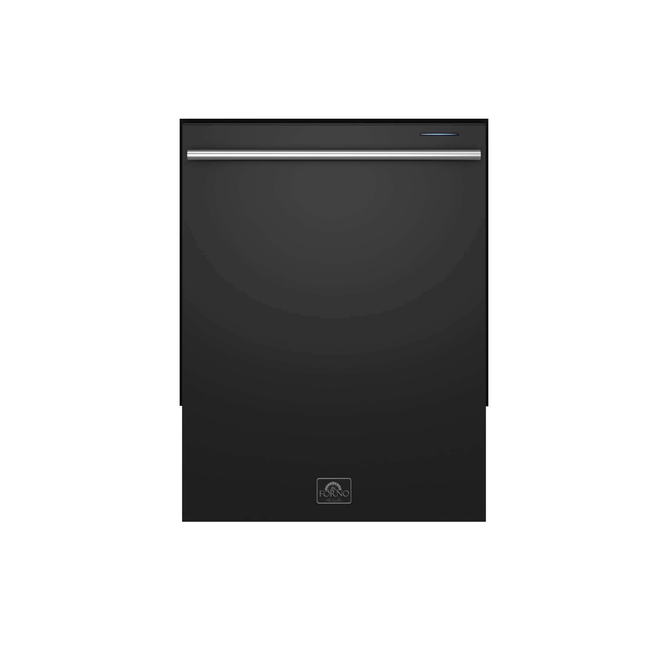Forno Pozzo 24-Inch Built-In Tall Tub Top Control Dishwasher, Black, 49 dBA, Soil-Sensing Capable, ENERGY STAR