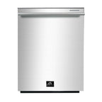 FORNO Premium 3-Piece Kitchen Bundle - Galiano 36" Dual Fuel Range, 36" French Door Refrigerator, 24" Built-In Dishwasher - FBDL-004-02CAUS