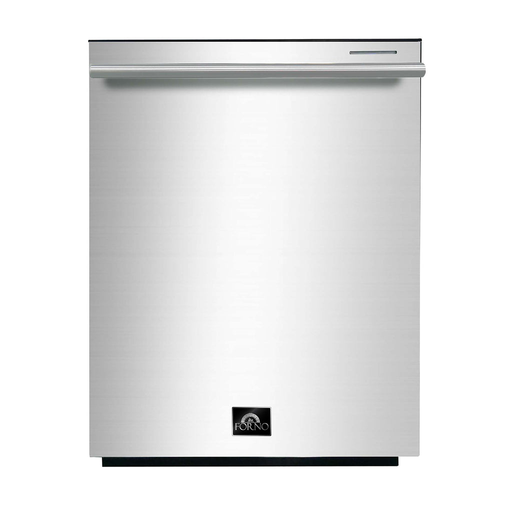 FORNO Premium 3-Piece Kitchen Bundle - Galiano 36" Gas Range, 36" Built-In Refrigerator, 24" Built-In Dishwasher - FBDL-004-01CAUS